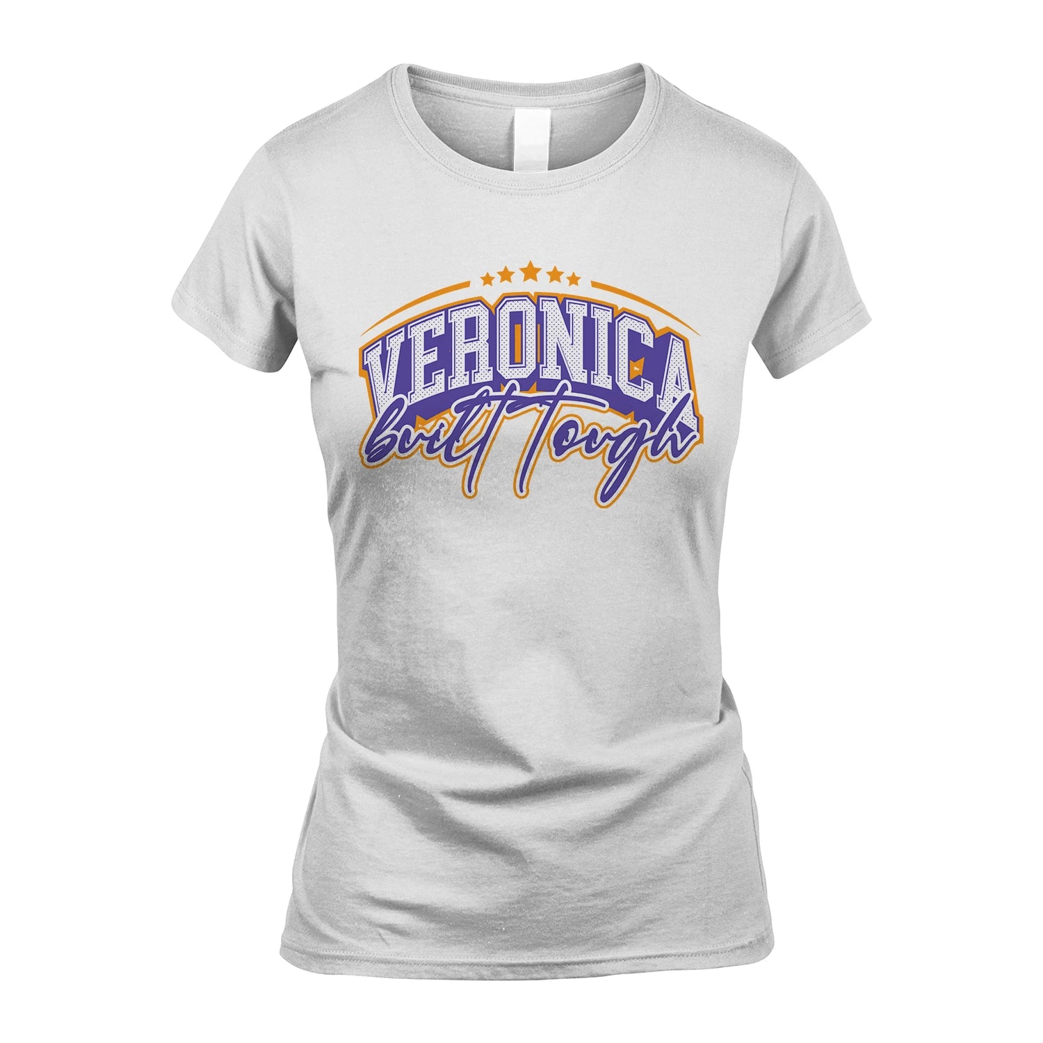 Built Tough Custom Name Shirt VERONICA M1-40