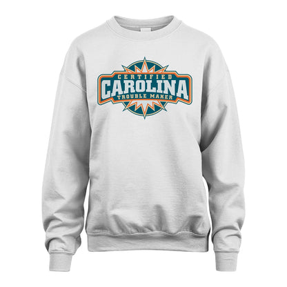 Certified Your Name Trouble Maker Shirt CAROLINA M1-36