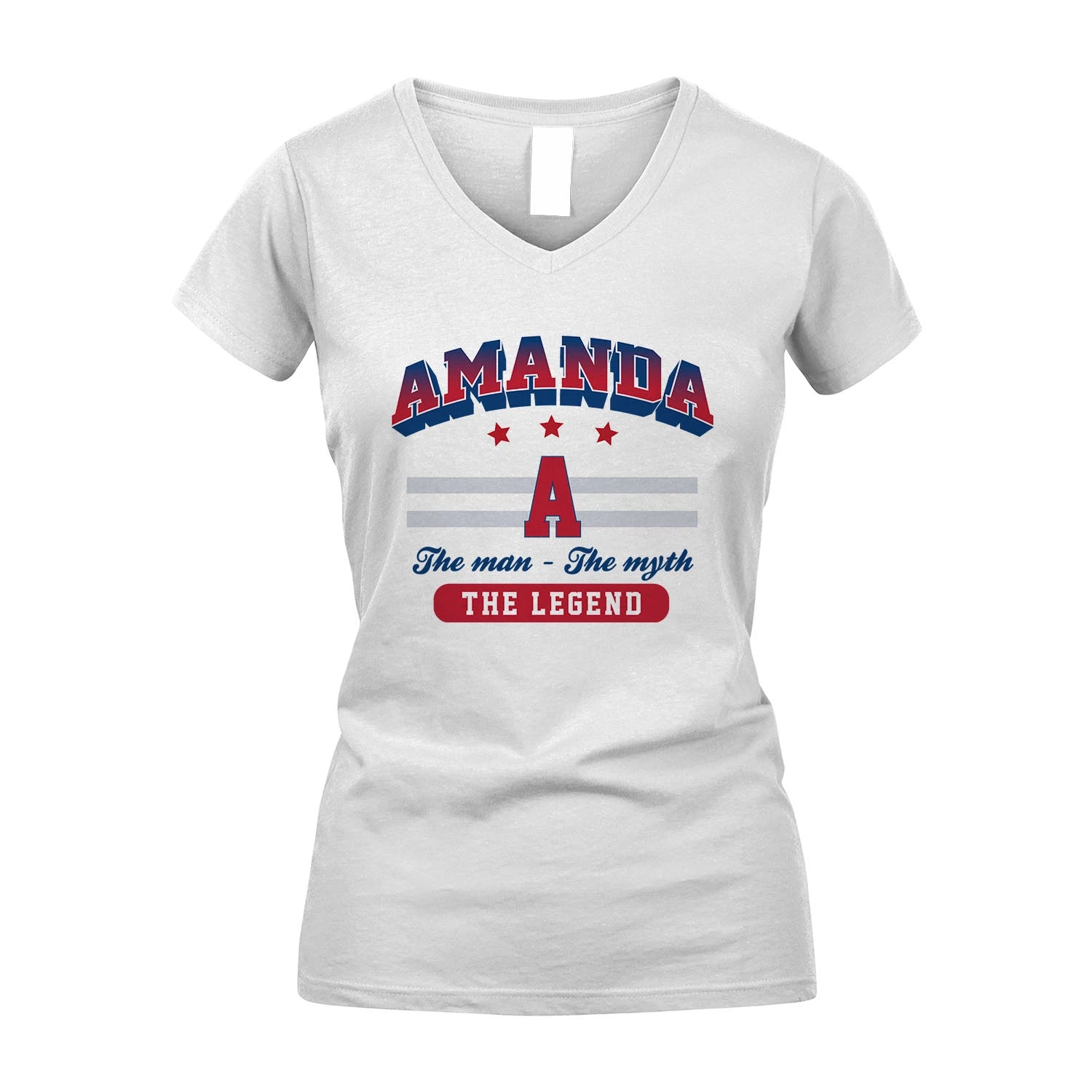 The Man The Myth The Legend With Your Name Shirt AMANDA M1-35