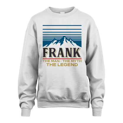 The Man The Myth The Legend Vintage Mountain Shirt FRANK M1-19
