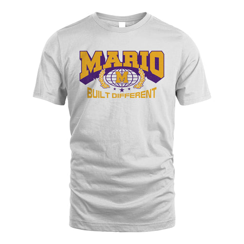 Your Name Built Different Sporty Shirt MARIO M1-32