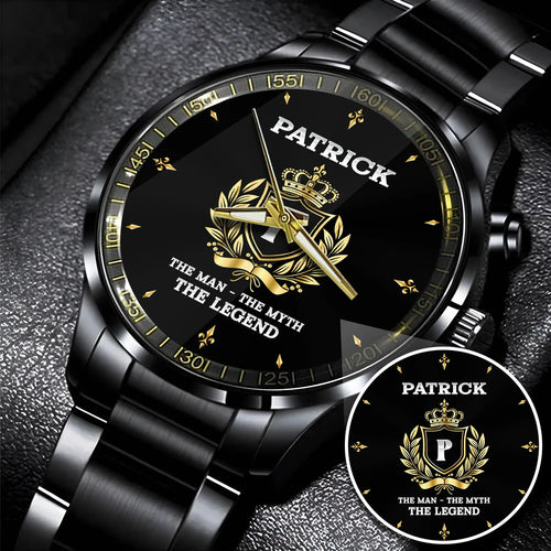 The Man The Myth The Legend King Crown Watch PATRICK M1-W4