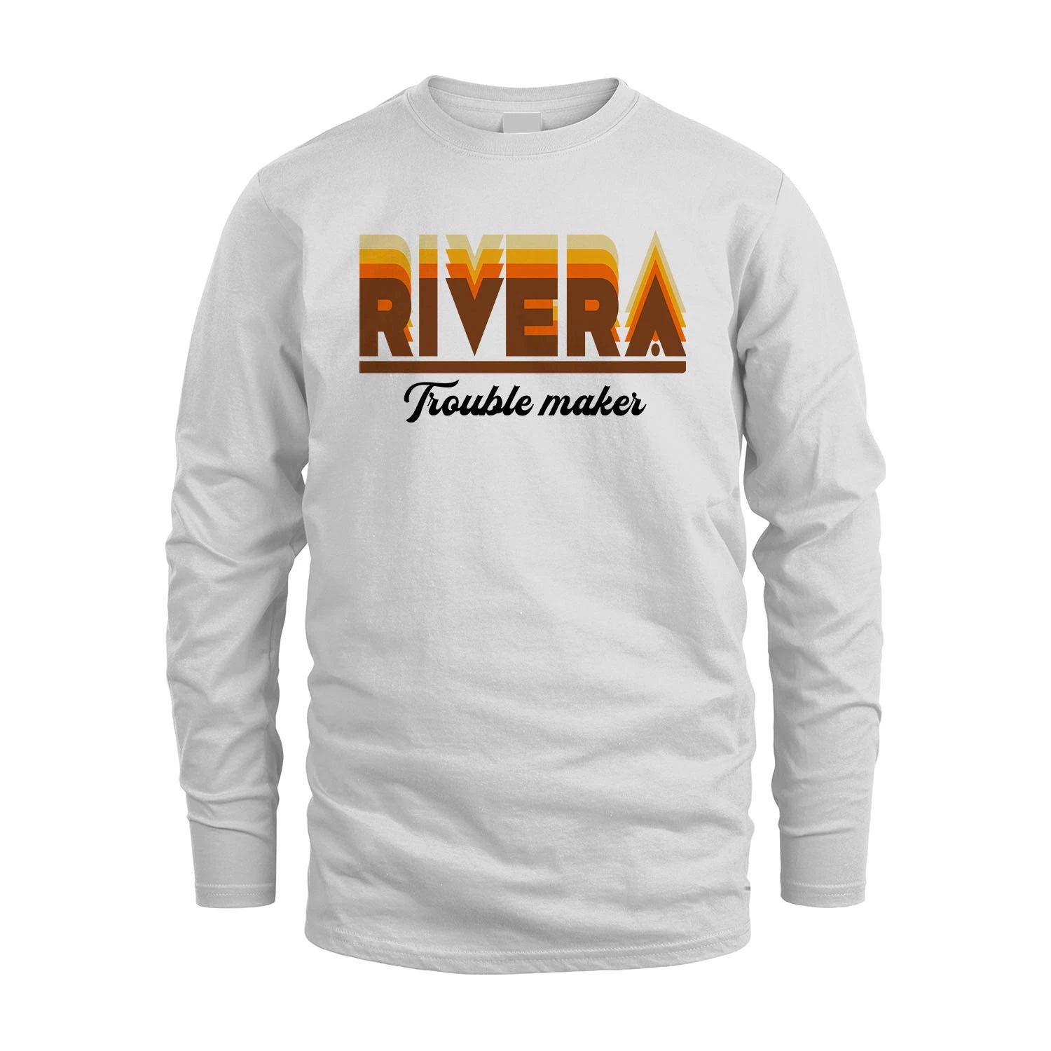 Your Name Trouble Maker Funny Shirt RIVERA M1-34