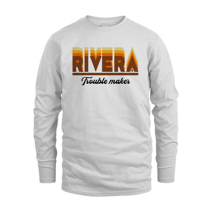 Your Name Trouble Maker Funny Shirt RIVERA M1-34