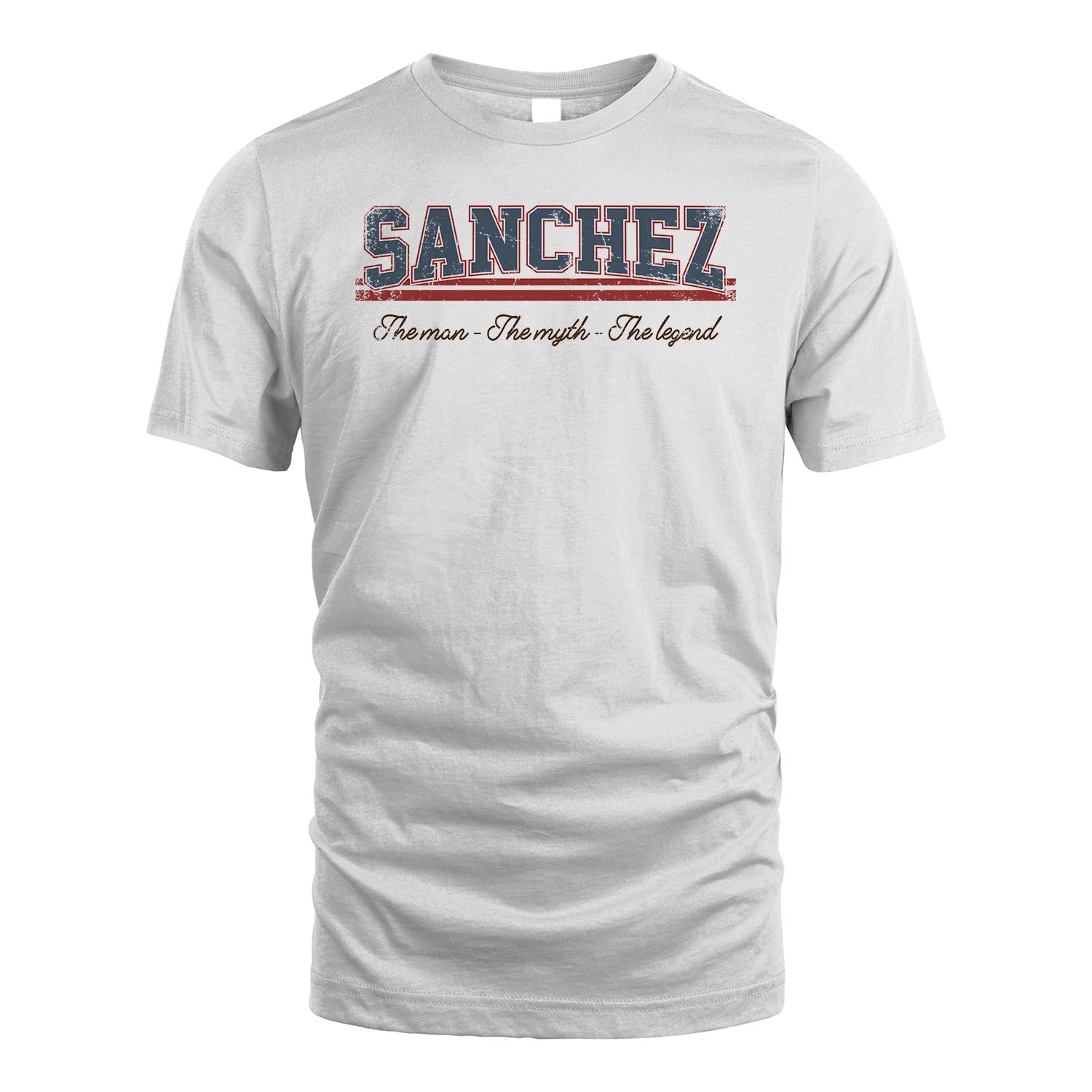 The Man The Myth The Legend Vintage Shirt SANCHEZ M1-6