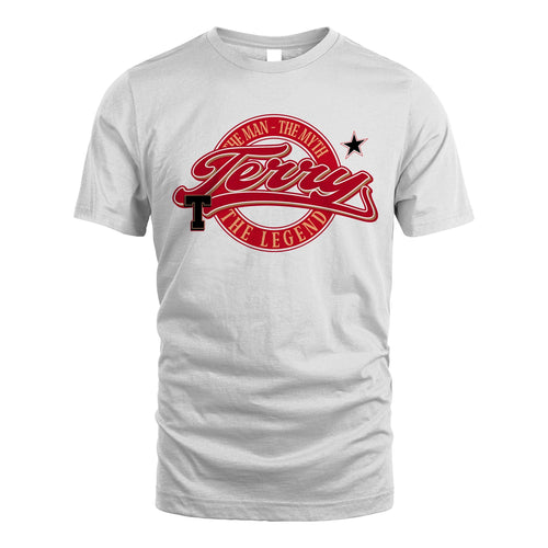 The Man The Myth The Legend Sporty Shirt TERRY M1-14