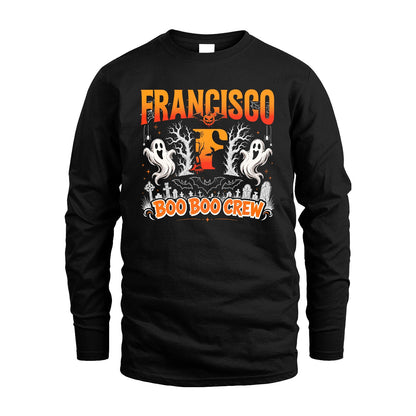 Boo Boo Crew Halloween Custom Name Shirt FRANCISCO M1-28