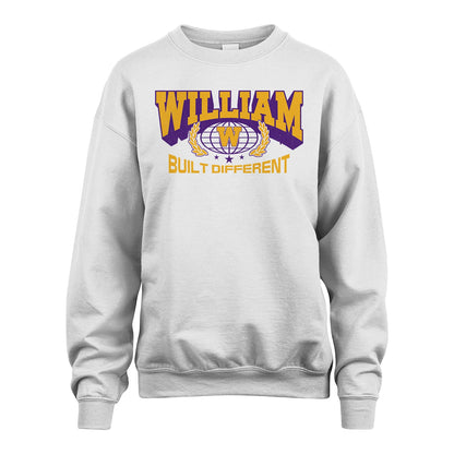 Your Name Built Different Sporty Shirt WILLIAM M1-32