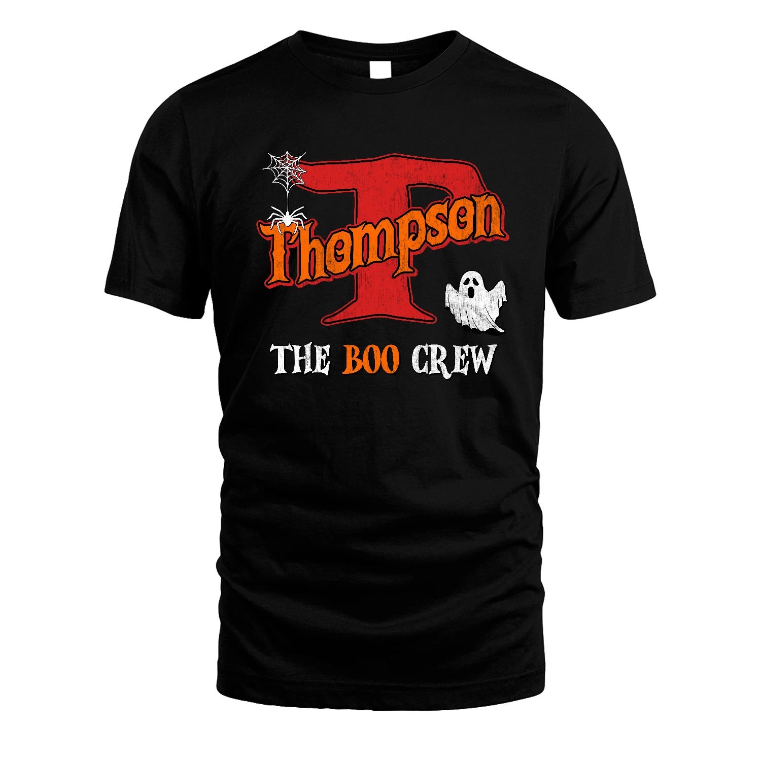 The Boo Crew Halloween Custom Name Shirt THOMPSON M1-22