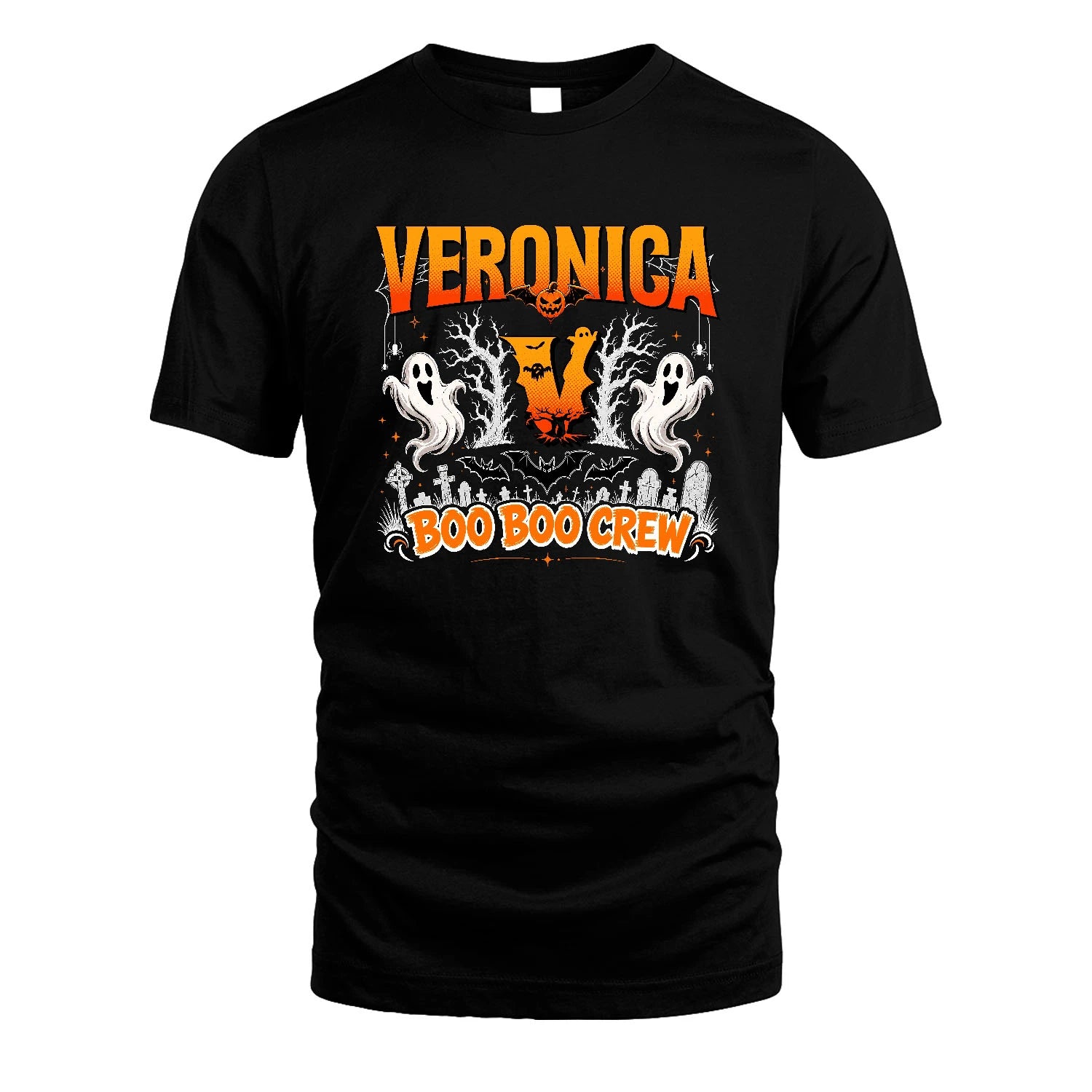 Boo Boo Crew Halloween Custom Name Shirt VERONICA M1-28