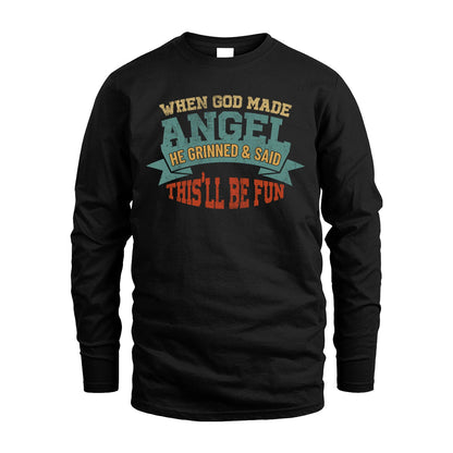 The Man The Myth The Legend Sporty Shirt ANGEL M1-15