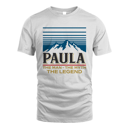 The Man The Myth The Legend Vintage Mountain Shirt PAULA M1-19
