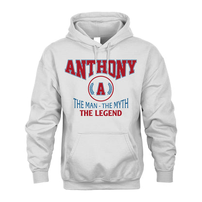 The Man The Myth The Legend Jet Style Shirt ANTHONY M1-9
