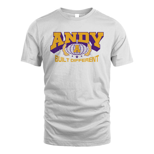 Your Name Built Different Sporty Shirt ANDY M1-32