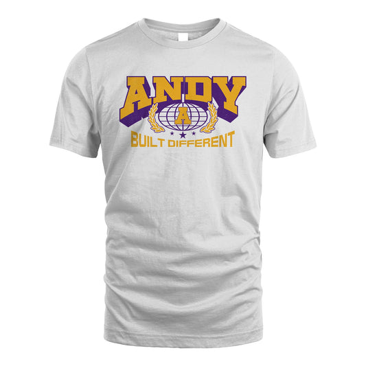 Your Name Built Different Sporty Shirt ANDY M1-32