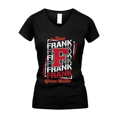 Team Your Name Lifetime Member Sporty Shirt FRANK M1-25