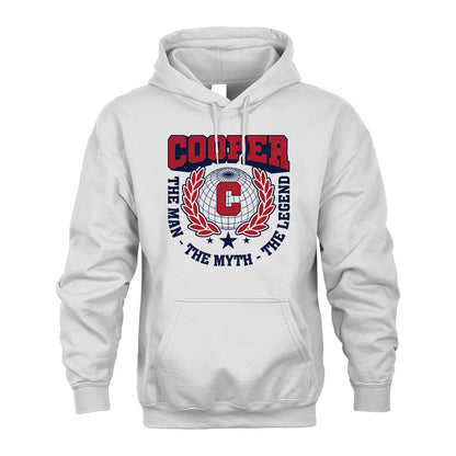 The Man The Myth The Legend Logo Shirt COOPER M1-30