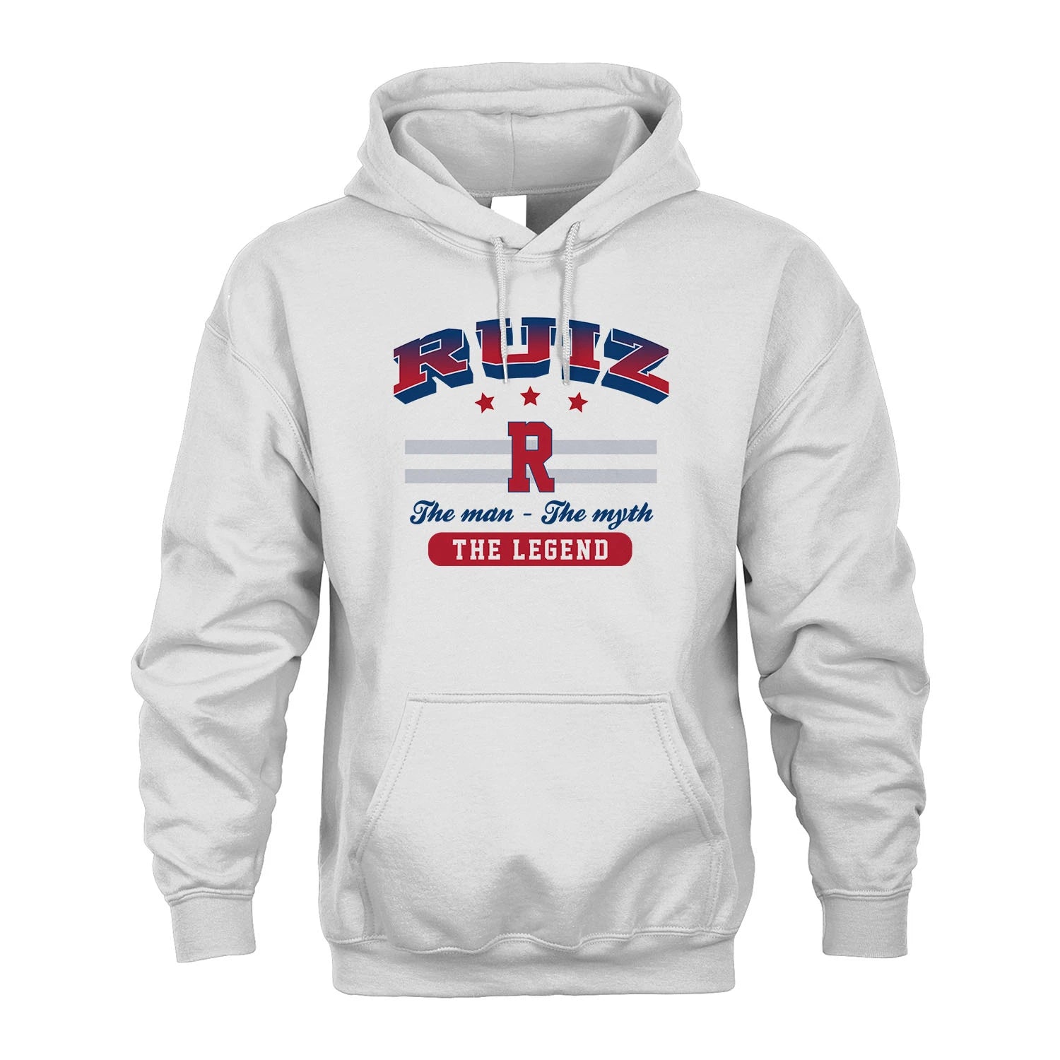 The Man The Myth The Legend With Your Name Shirt RUIZ M1-35
