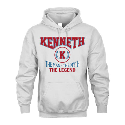 The Man The Myth The Legend Jet Style Shirt KENNETH M1-9