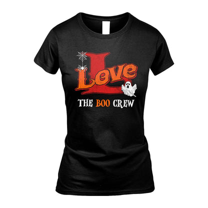 The Boo Crew Halloween Custom Name Shirt LOVE M1-22