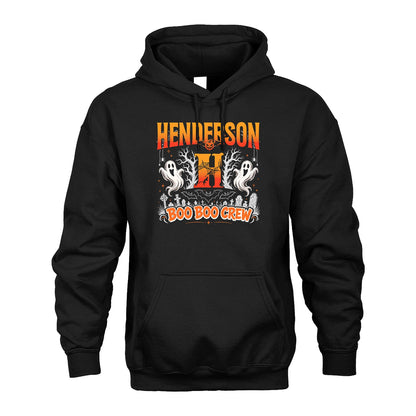 Boo Boo Crew Halloween Custom Name Shirt HENDERSON M1-28