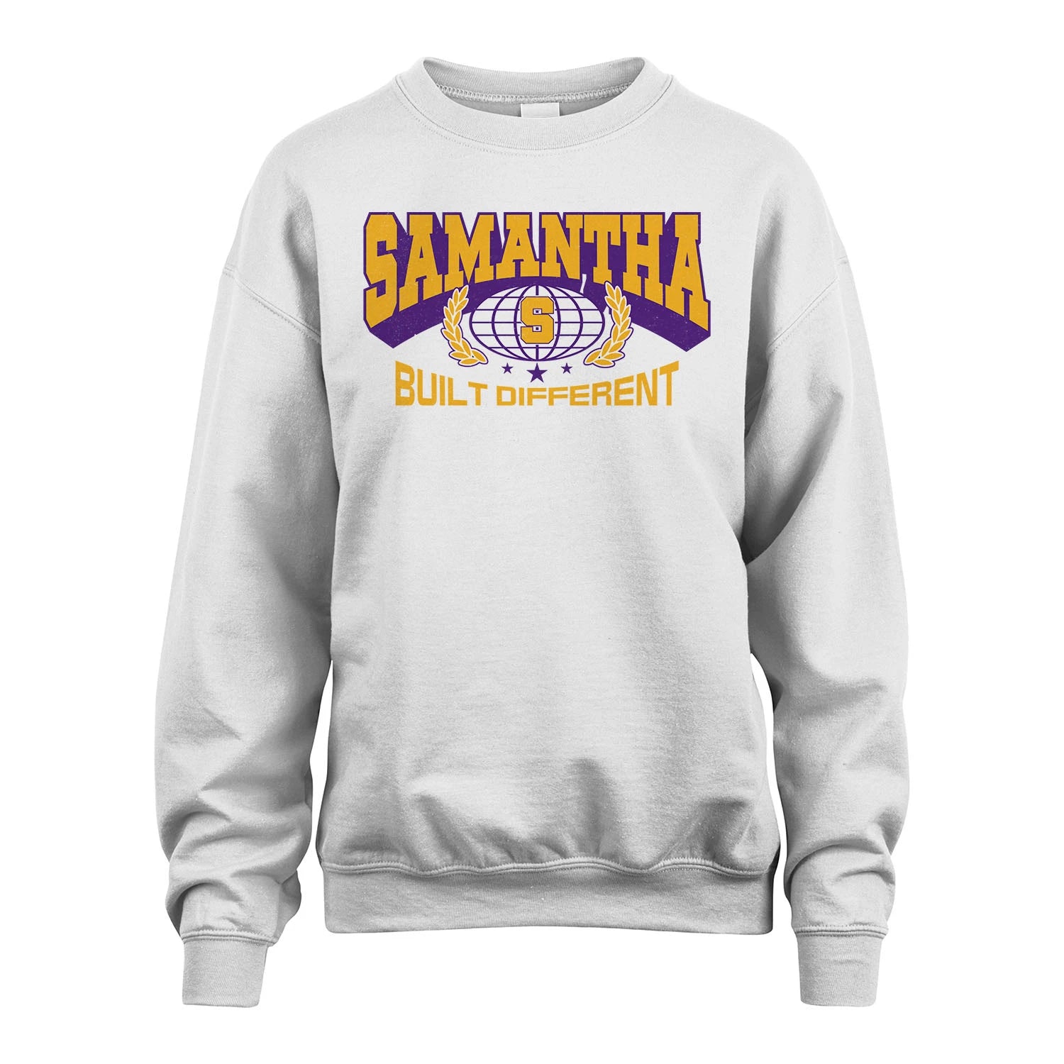 Your Name Built Different Sporty Shirt SAMANTHA M1-32