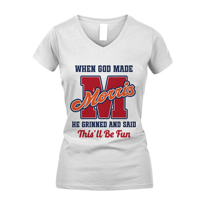 God Made Your Name Custom Shirt MORRIS M1-16