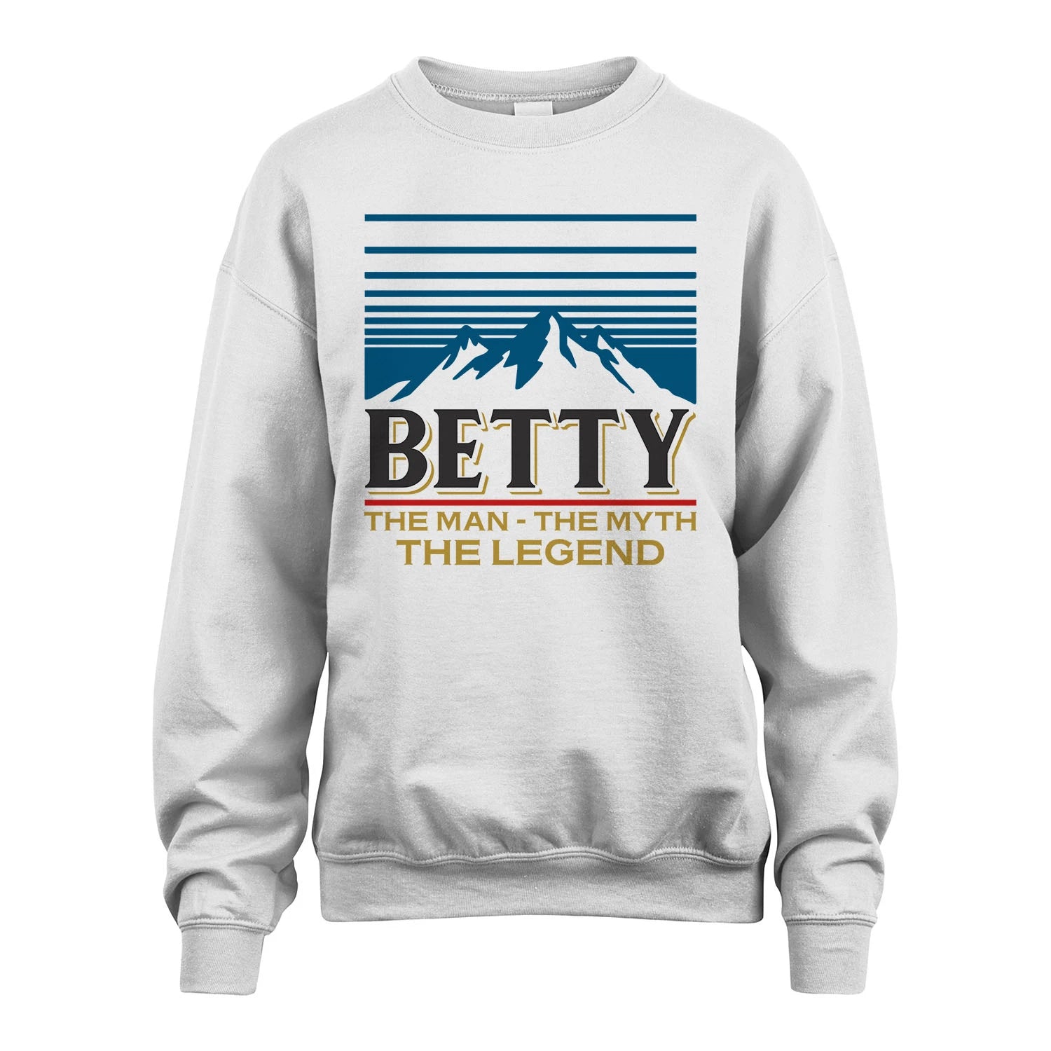 The Man The Myth The Legend Vintage Mountain Shirt BETTY M1-19