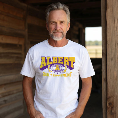 Your Name Built Different Sporty Shirt ALBERT M1-32