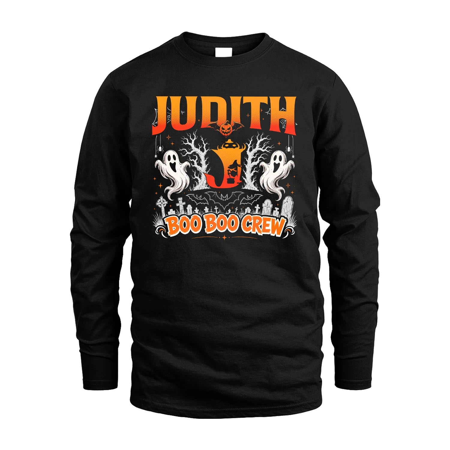 Boo Boo Crew Halloween Custom Name Shirt JUDITH M1-28