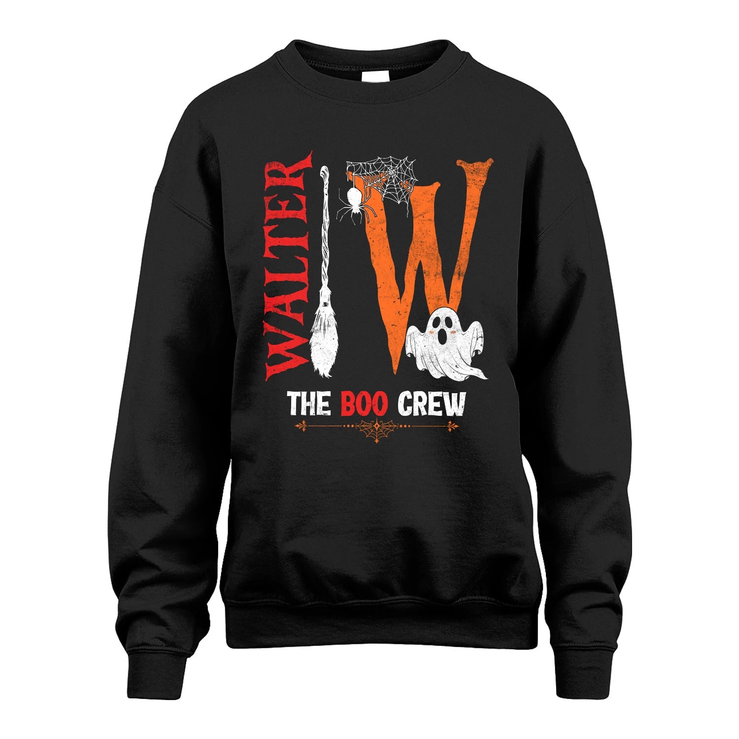The Boo Crew Halloween With Your Name Shirt WALTER M1-23