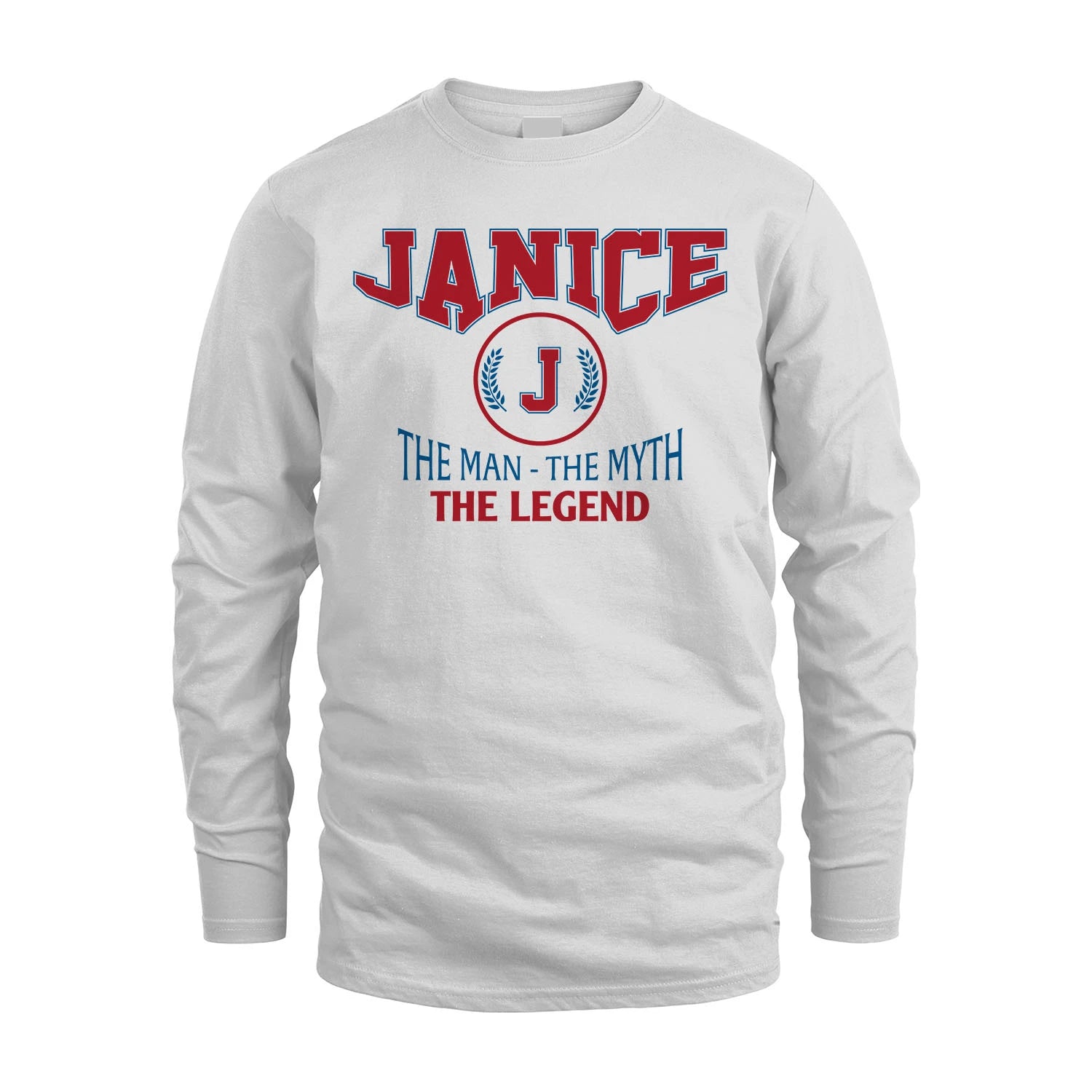 The Man The Myth The Legend Jet Style Shirt JANICE M1-9