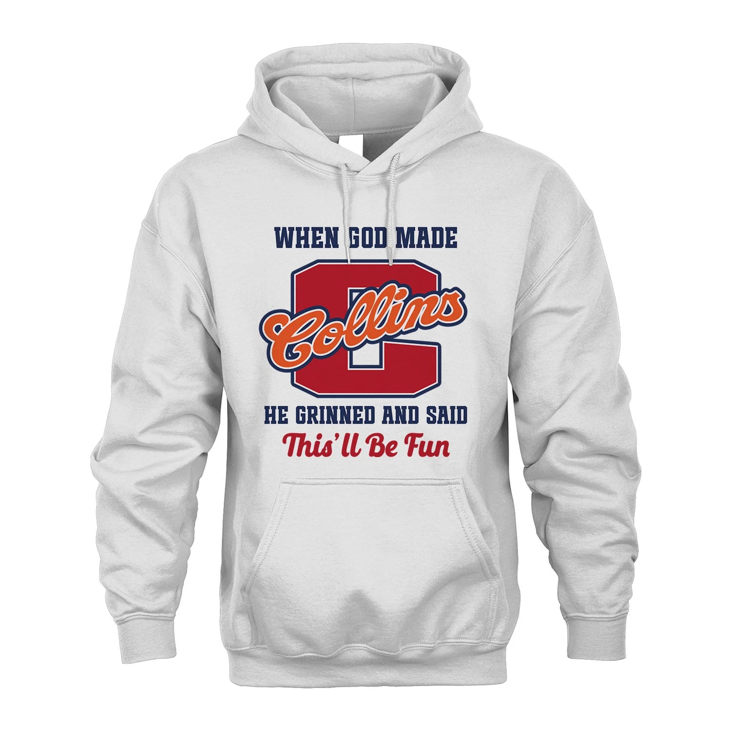 God Made Your Name Custom Shirt COLLINS M1-16