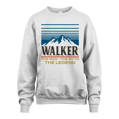 The Man The Myth The Legend Vintage Mountain Shirt WALKER M1-19