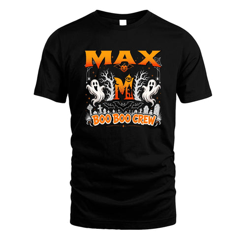 Boo Boo Crew Halloween Custom Name Shirt MAX M1-28