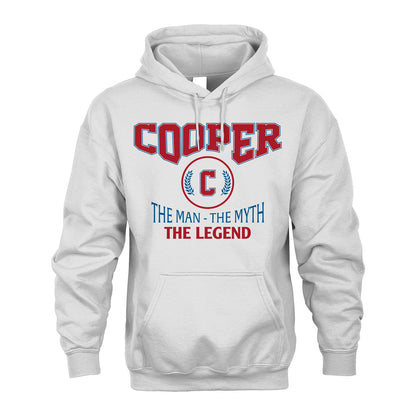 The Man The Myth The Legend Jet Style Shirt COOPER M1-9
