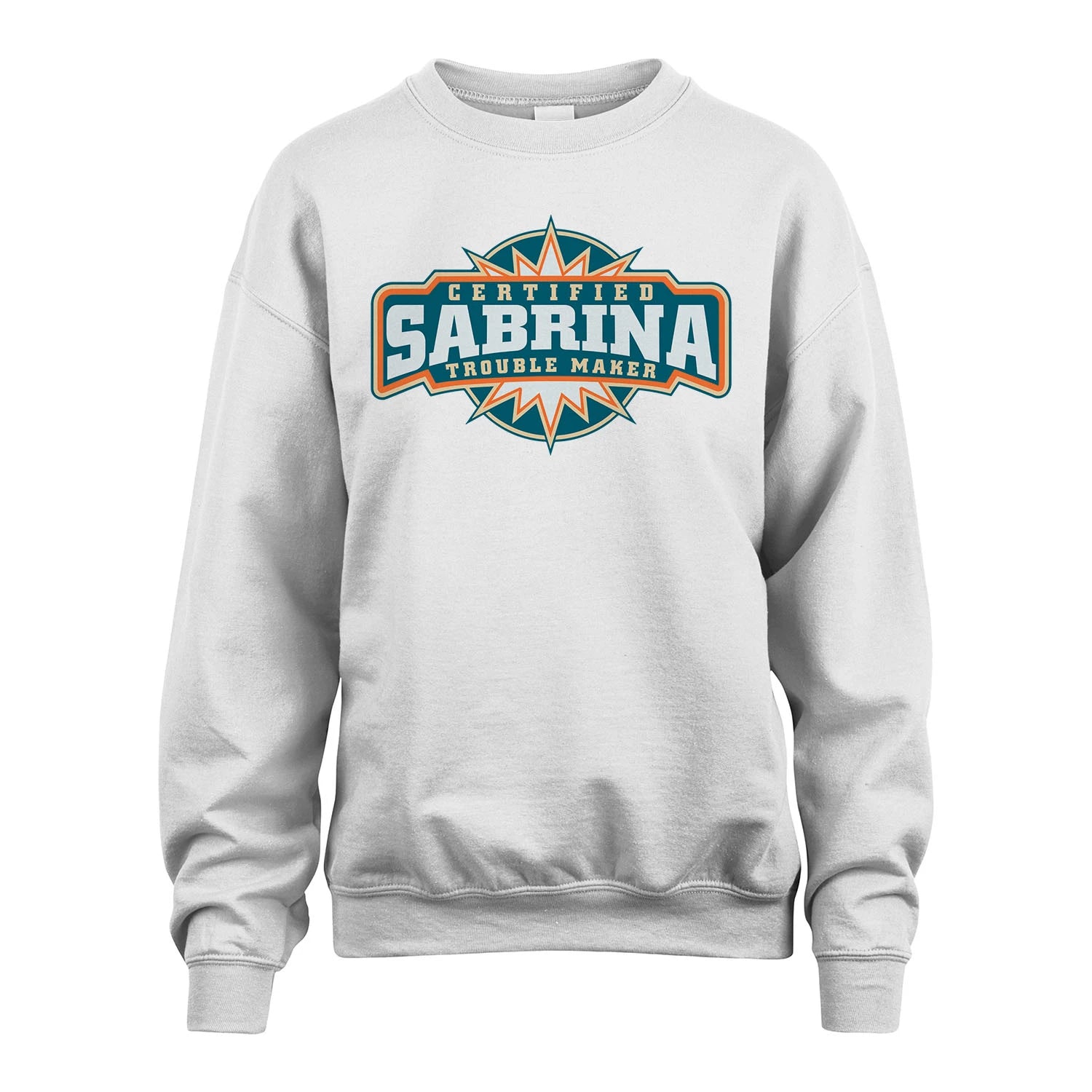 Certified Your Name Trouble Maker Shirt SABRINA M1-36