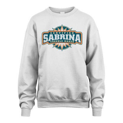 Certified Your Name Trouble Maker Shirt SABRINA M1-36