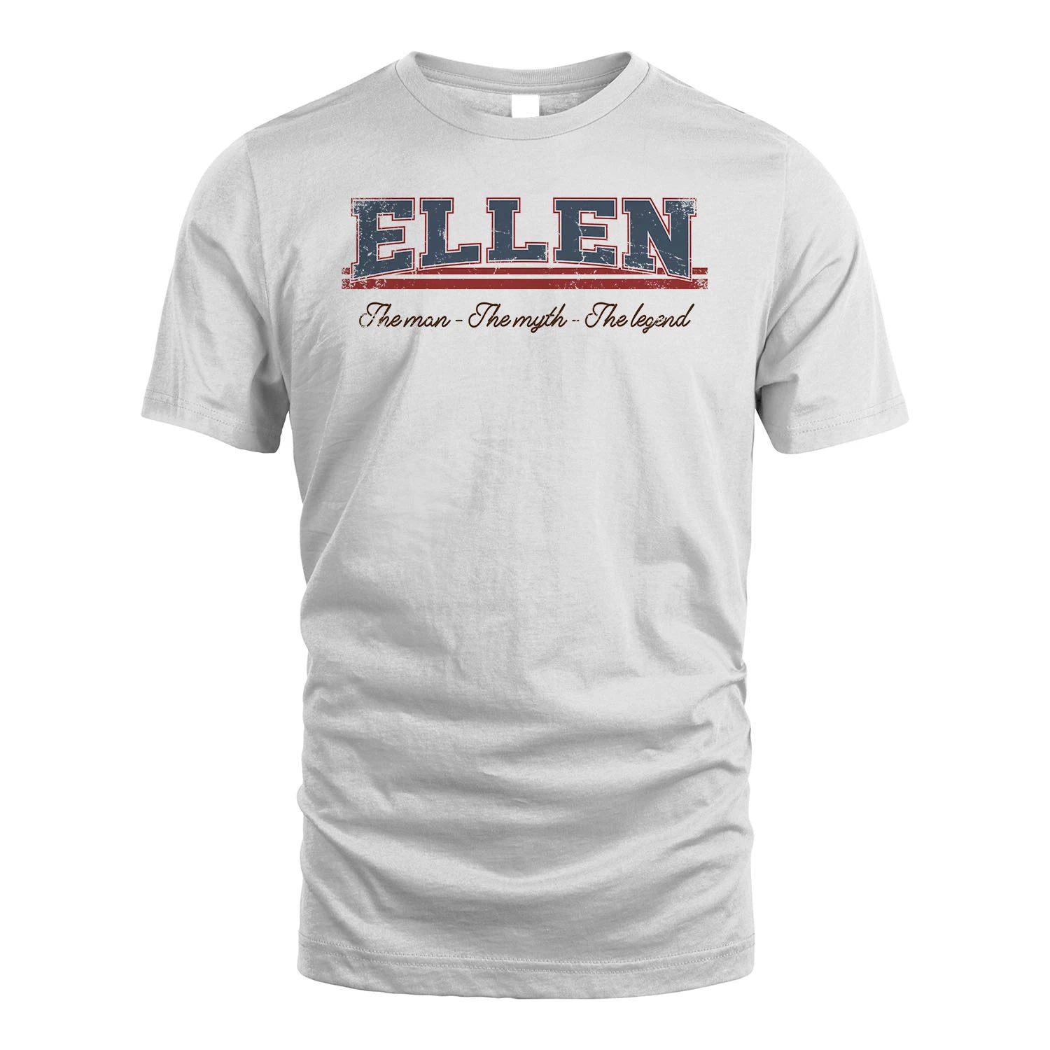 The Man The Myth The Legend Vintage Shirt ELLEN M1-6