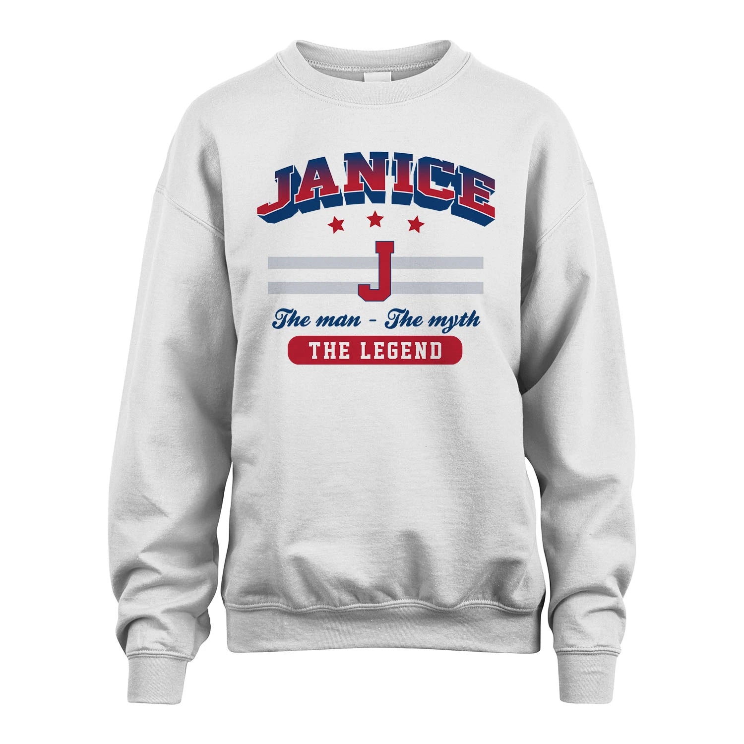 The Man The Myth The Legend With Your Name Shirt JANICE M1-35