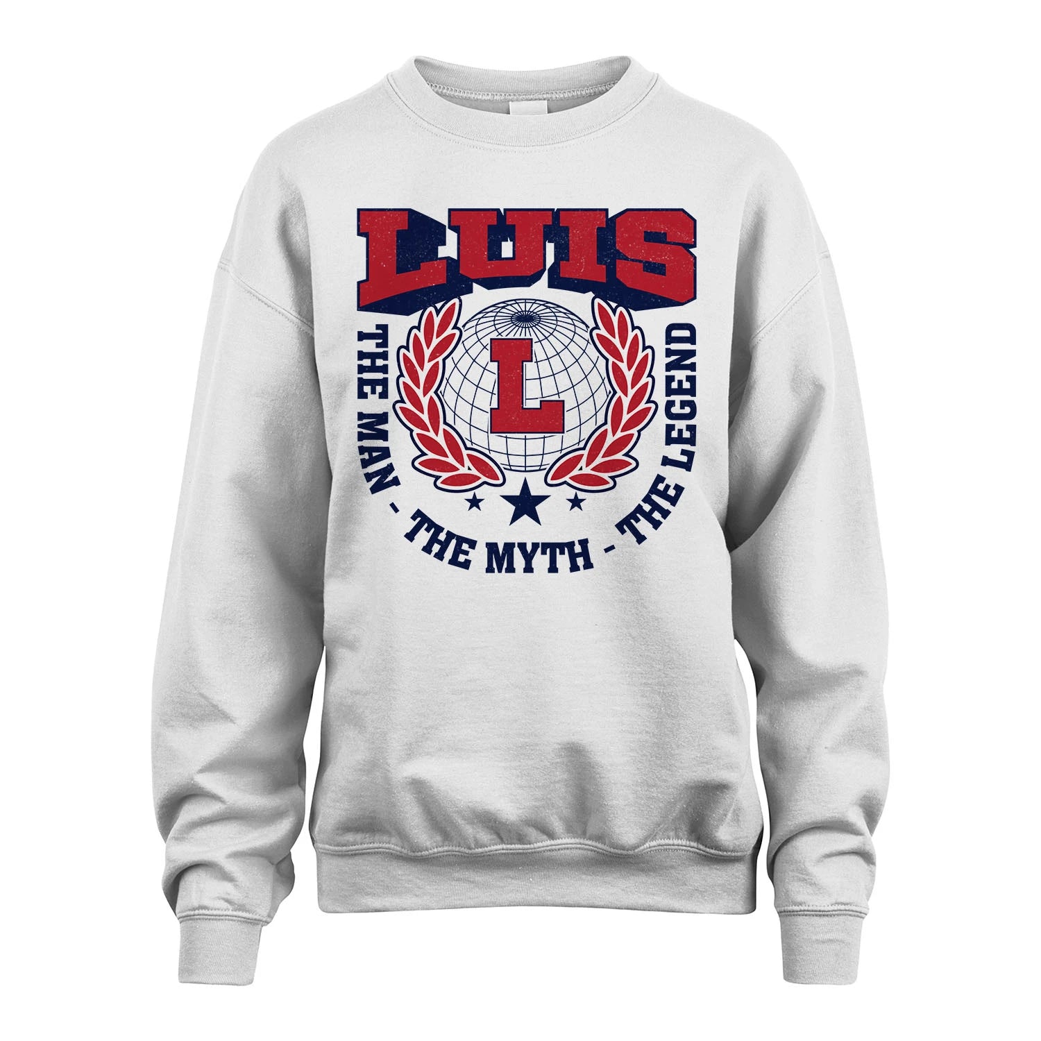 The Man The Myth The Legend Logo Shirt LUIS M1-30