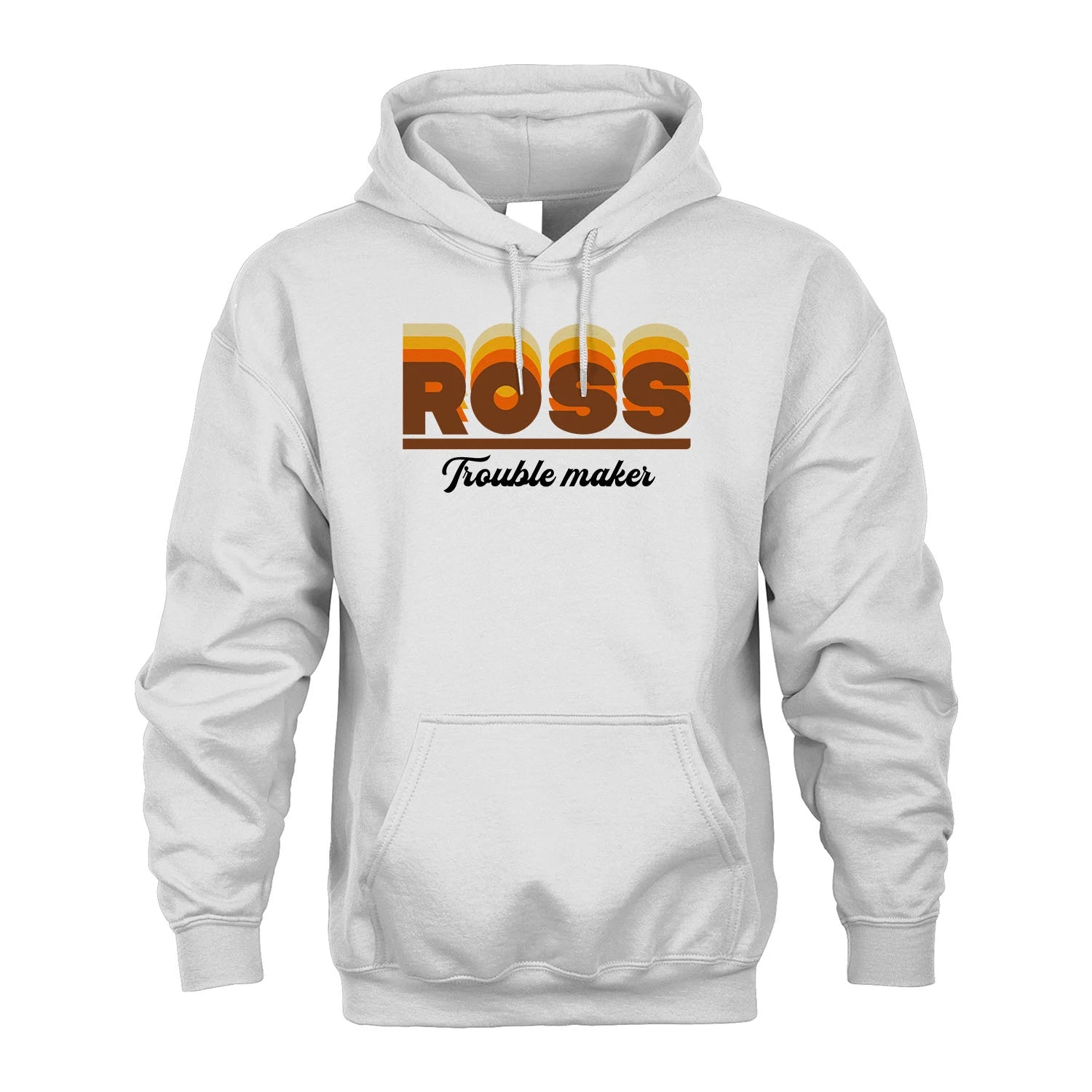 Your Name Trouble Maker Funny Shirt ROSS M1-34