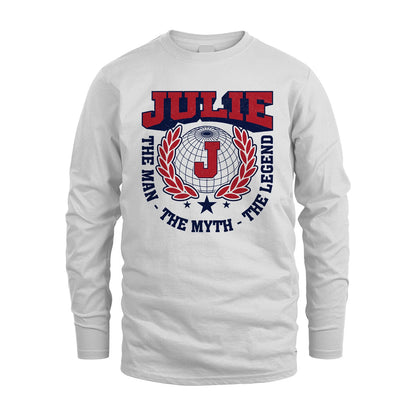 The Man The Myth The Legend Logo Shirt JULIE M1-30