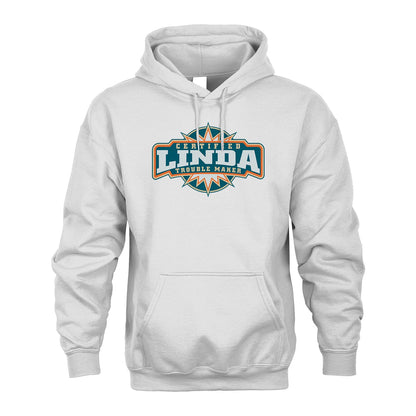 Certified Your Name Trouble Maker Shirt LINDA M1-36