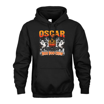 Boo Boo Crew Halloween Custom Name Shirt OSCAR M1-28
