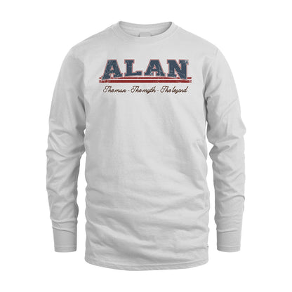The Man The Myth The Legend Vintage Shirt ALAN M1-6