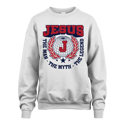 The Man The Myth The Legend Logo Shirt JESUS M1-30