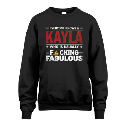 KAYLA 13K1-565 Everyone Know A/An Name Who Is Usually...