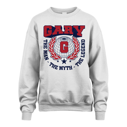 The Man The Myth The Legend Logo Shirt GARY M1-30