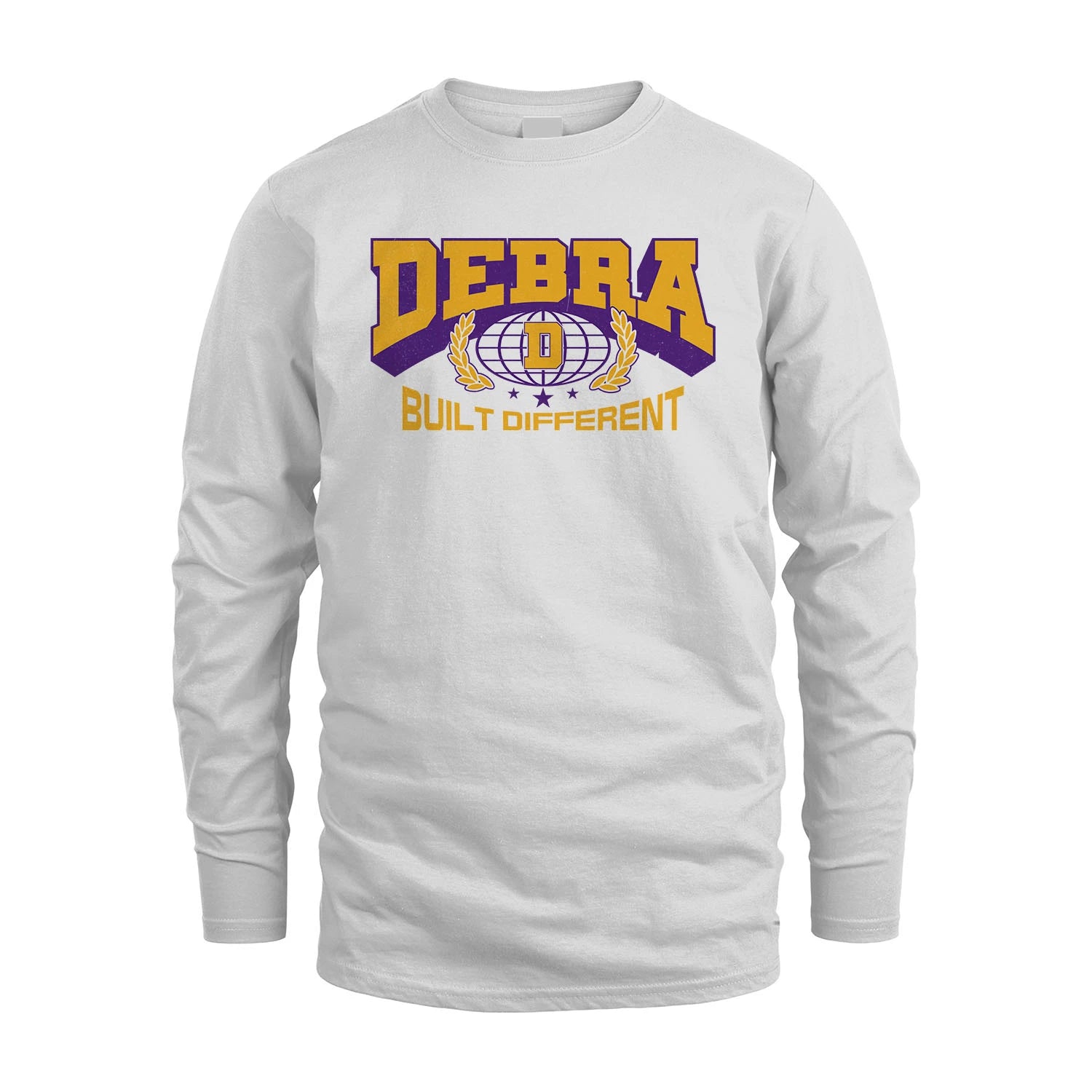 Your Name Built Different Sporty Shirt DEBRA M1-32